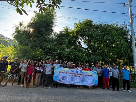 Kegiatan Bulan Bhakti Gotong Royong Masyarakat ( BBGRM ) tangal 10 Mei 2026